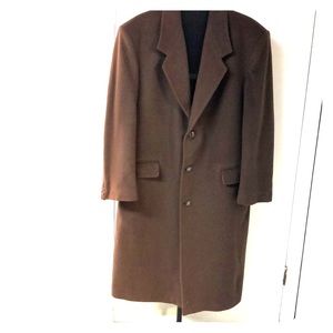 Cashmere and Wool Men’s Dress Coat